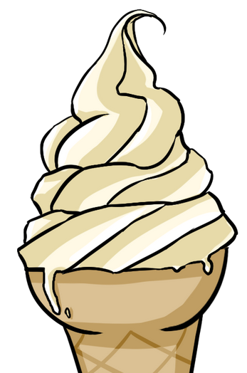 une glace